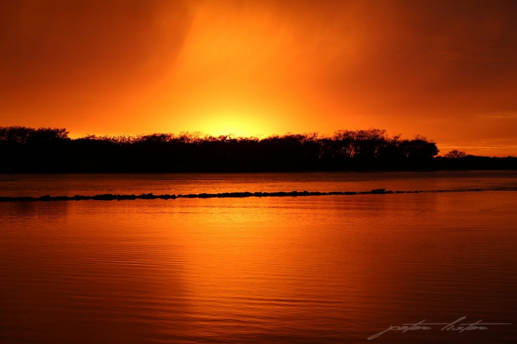 Urunga Golden Sunrise Kalang River Peter Lister