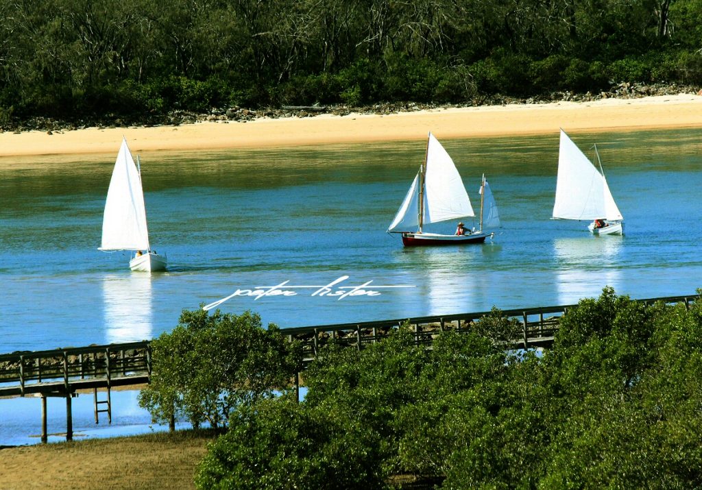 Urunga Yacht & Boardwalk Scenes Peter Lister 1