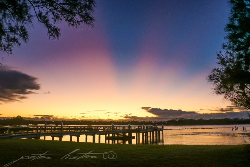 Urunga Sunrise Unusual Rays