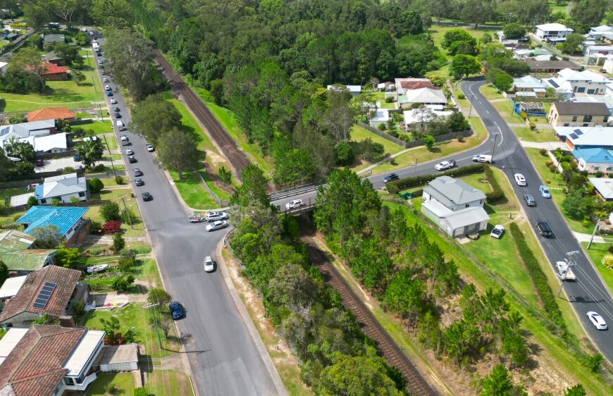 Traffic Jam in Urunga