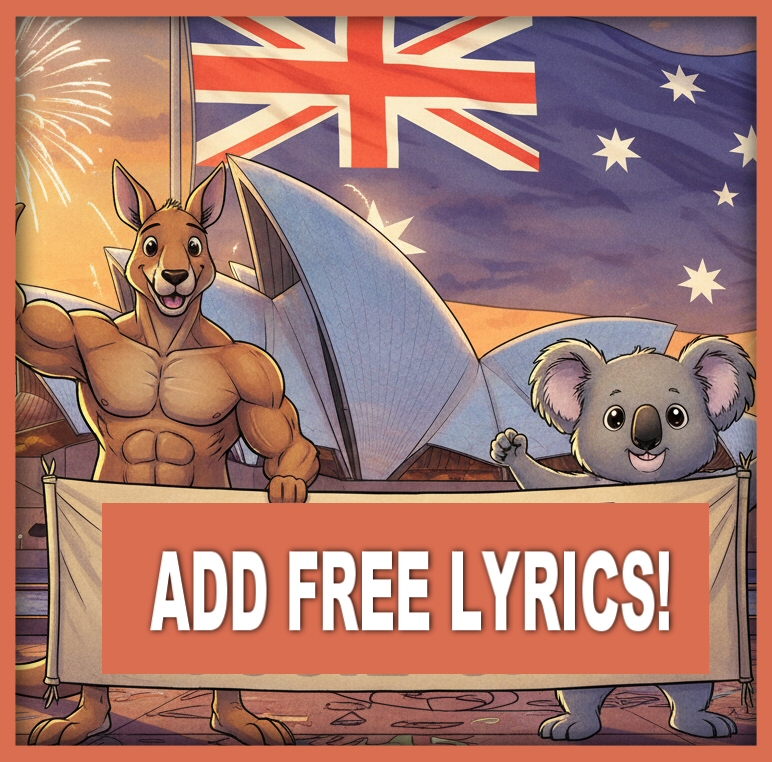 Free Lyrics Aussie Spirit
