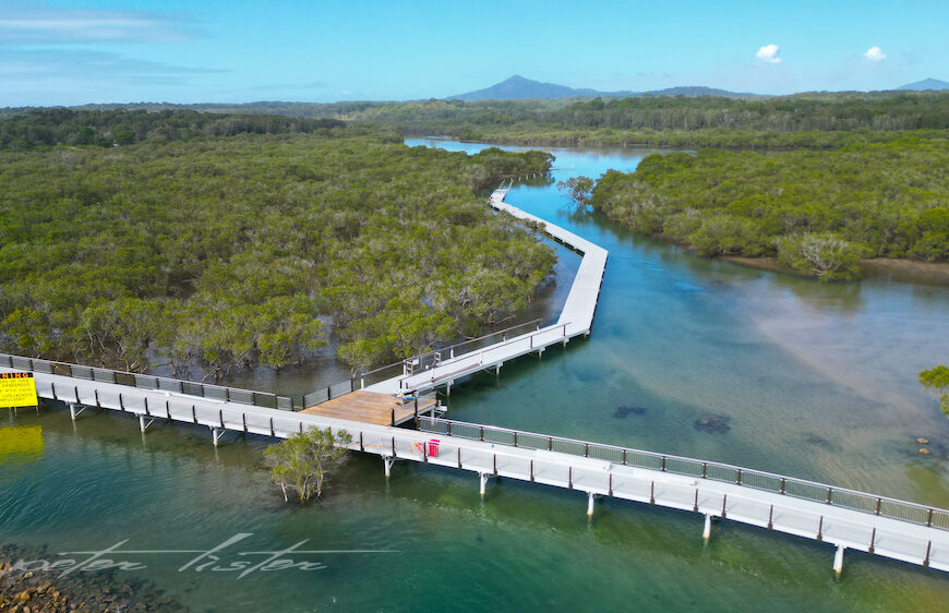 Boardwalk Urunga Progress March 26