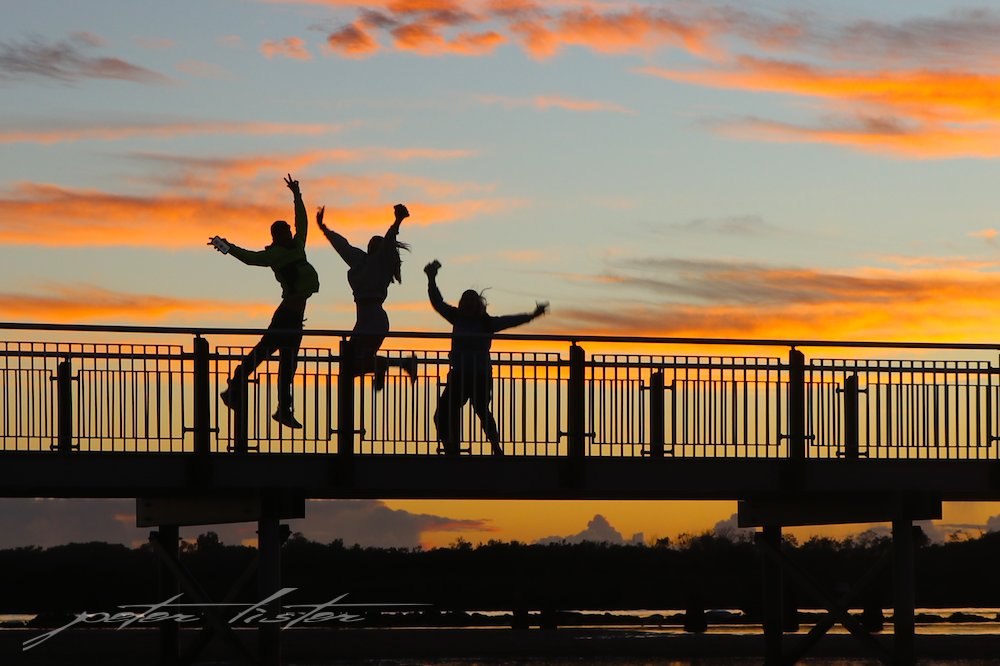 Urunga Sunrise Jump For Joy